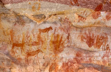 San (Buschmänner) Felsmalereien, Cedarburg, Westkap